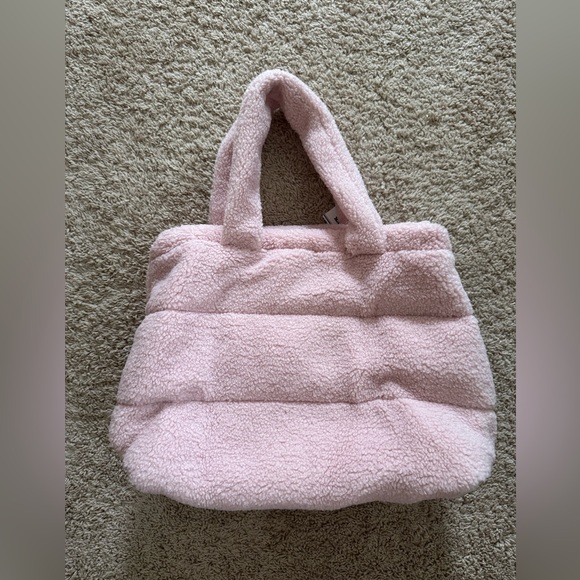 ✨NWT Victoria Secret PINK Cozy Plush Tote - Picture 6 of 9